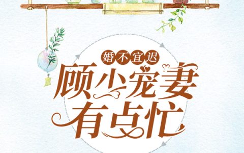 微信小说看到的《婚不宜迟：顾少宠妻有点忙》求最新章节